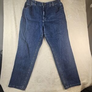 Vintage 90s Riders Jeans Denim 16 Women's retro mom jeans made in the USA